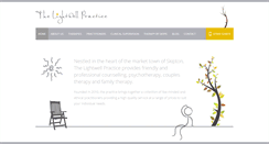 Desktop Screenshot of lightwellpractice.co.uk